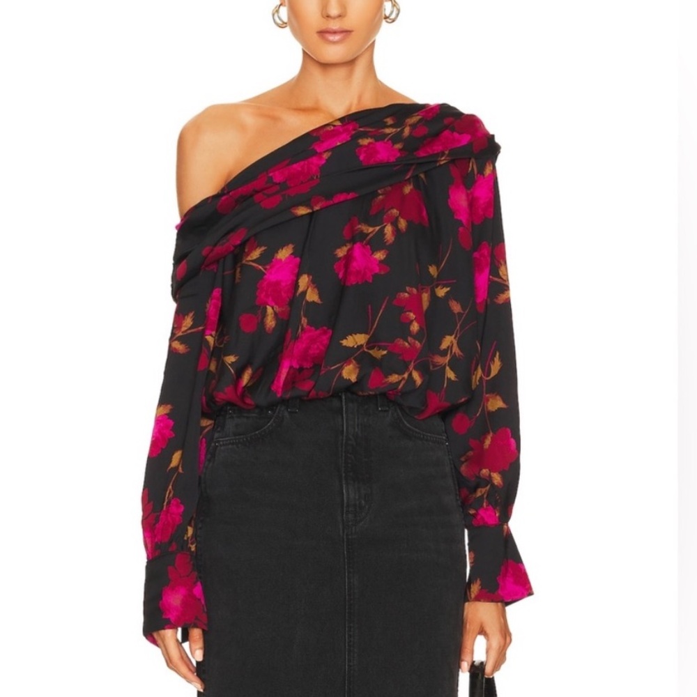Free People Roses Off the Shoulder Top